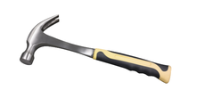 One-piece steel claw hammer